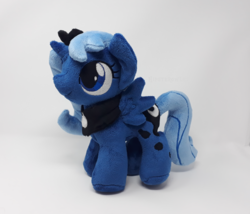 Size: 1500x1285 | Tagged: safe, artist:hipsterowlet, princess luna, pony, g4, female, filly, irl, photo, plushie, solo, woona, younger
