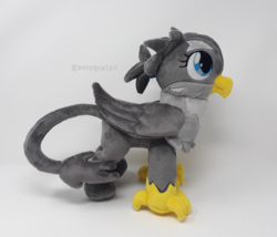 Size: 1500x1285 | Tagged: safe, artist:hipsterowlet, gabby, griffon, g4, irl, photo, plushie, solo