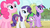 Size: 1280x720 | Tagged: safe, screencap, pinkie pie, rarity, spike, twilight sparkle, alicorn, dragon, earth pony, pony, unicorn, g4, apple tree, female, looking up, mare, open mouth, sweet apple acres, tree, twilight sparkle (alicorn)