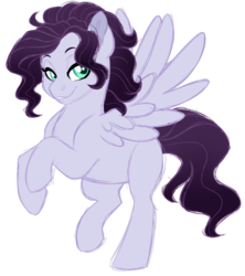 Size: 842x949 | Tagged: safe, artist:azure-art-wave, oc, oc only, pegasus, pony, female, mare, offspring, parent:rarity, parent:soarin', parents:soarity, simple background, solo, transparent background