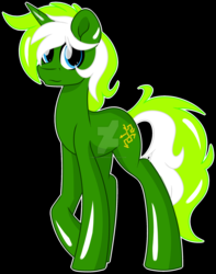 Size: 1600x2028 | Tagged: safe, artist:missbramblemele, oc, oc only, pony, unicorn, black background, deviantart watermark, male, obtrusive watermark, simple background, solo, stallion, watermark