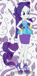 Size: 466x950 | Tagged: safe, screencap, rarity, equestria girls, equestria girls series, g4, clothes, cropped, female, geode of shielding, high heels, legs, magical geodes, pencil skirt, ponied up, rarity peplum dress, shoes, skirt, smiling, solo, theme song