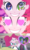 Size: 1280x2160 | Tagged: safe, artist:themexicanpunisher, micro chips, pinkie pie, sci-twi, twilight sparkle, coinky-dink world, equestria girls, g4, my little pony equestria girls: choose your own ending, my little pony equestria girls: summertime shorts, the road less scheduled, the road less scheduled: micro chips, female, geode of telekinesis, heart eyes, magical geodes, male, mc dex fx, meme, microlight, pinkie the shipper, pinkie's eyes, shipping, straight, wingding eyes