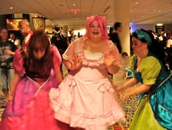 Size: 1024x768 | Tagged: safe, pinkie pie, human, g4, clothes, cosplay, costume, irl, irl human, photo