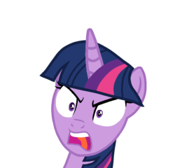 Size: 745x714 | Tagged: safe, artist:rainbow eevee, twilight sparkle, alicorn, pony, g4, angry, bust, faic, female, furious, meme, open mouth, rage, rage face, simple background, solo, transparent background, twilight sparkle (alicorn)