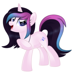 Size: 1161x1126 | Tagged: safe, artist:crystal-tranquility, oc, oc only, oc:rising glow, pony, unicorn, female, mare, simple background, solo, transparent background