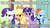 Size: 638x362 | Tagged: safe, edit, edited screencap, editor:undeadponysoldier, screencap, applejack, rainbow dash, rarity, twilight sparkle, alicorn, pegasus, pony, unicorn, filli vanilli, g4, my little pony: friendship is magic, applejack is not amused, caption, clothes, female, freckles, image macro, looking at you, mare, meme, rainbow dash is not amused, rarity is not amused, talking to viewer, text, twilight sparkle (alicorn), twilight sparkle is not amused, unamused