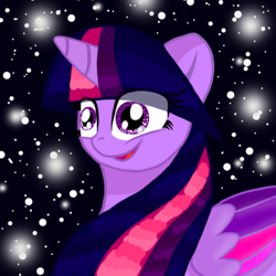 Size: 1000x1000 | Tagged: safe, artist:php185, twilight sparkle, alicorn, pony, g4, colored wings, female, solo, twilight sparkle (alicorn), wings