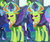 Size: 447x372 | Tagged: safe, edit, edited screencap, editor:thomasfan45, screencap, princess celestia, princess luna, rarity, thorax, changedling, changeling, g4, to where and back again, angry, carapace, changeling king, changeling kingdom, chitin, description is relevant, elytra, glowing, glowing horn, horn, king thorax, magic, magic aura, male, male focus, mandibles, solo focus, standing, vibrating magic, wings