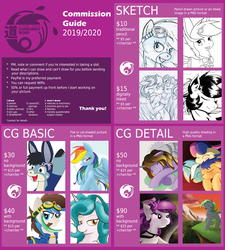 Size: 1079x1200 | Tagged: safe, artist:stec-corduroyroad, pony, advertisement, commission, commission info