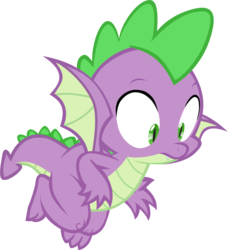 Size: 3355x3673 | Tagged: safe, artist:tgut, spike, dragon, a trivial pursuit, g4, claws, flying, high res, male, simple background, tail, transparent background, vector, winged spike, wings