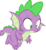 Size: 3355x3673 | Tagged: safe, artist:tgut, spike, dragon, a trivial pursuit, g4, my little pony: friendship is magic, claws, flying, high res, male, simple background, tail, transparent background, vector, winged spike, wings