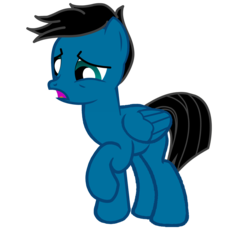 Size: 3600x3300 | Tagged: safe, artist:agkandphotomaker2000, oc, oc only, oc:pony video maker, pegasus, pony, high res, male, shocked expression, simple background, solo, stallion, transparent background, vector