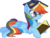Size: 7538x5715 | Tagged: safe, artist:cyanlightning, rainbow dash, pegasus, pony, g4, .svg available, absurd resolution, adorkable, book, book hat, chest fluff, cute, dashabetes, dork, ear fluff, egghead, egghead dash, female, folded wings, glasses, mare, meganekko, nerd, prone, reading, simple background, sitting, smiling, solo, transparent background, vector, wing fluff, wings