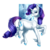 Size: 3000x3000 | Tagged: safe, artist:gaelledragons, rarity, horse, pony, unicorn, g4, female, high res, mare, simple background, smiling, solo, transparent background, unshorn fetlocks, white outline