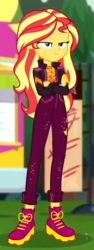 Size: 190x506 | Tagged: safe, screencap, sunset shimmer, equestria girls, equestria girls series, g4, sunset's backstage pass!, spoiler:eqg series (season 2), cropped, crossed arms, female, solo