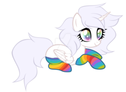 Size: 1046x764 | Tagged: safe, artist:magicdarkart, oc, oc only, alicorn, pony, base used, clothes, female, mare, prone, simple background, socks, solo, striped socks, transparent background