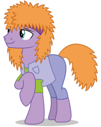 Size: 4000x5035 | Tagged: safe, artist:dragonchaser123, oc, oc only, oc:noel goodwin, earth pony, pony, clothes, male, raised hoof, simple background, transparent background, vector