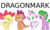 Size: 1500x900 | Tagged: safe, artist:blackwidower, apple bloom, scootaloo, spike, sweetie belle, dragon, pony, g4, alternate universe, angry, colt, cutie mark crusaders, dragon bloom, dragoness, dragonified, facepalm, fanfic art, female, grin, male, my little dragon, ponified, ponified spike, recolor, scootadragon, simple background, smiling, species swap, sweetie dragon, text, white background, wings