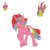 Size: 2000x2000 | Tagged: safe, artist:midnightfire1222, oc, oc only, oc:chroma flare, pony, unicorn, adopted pony, high res, solo