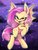 Size: 1250x1635 | Tagged: safe, artist:techycutie, fluttershy, bat pony, pegasus, pony, bats!, g4, bat ponified, fangs, female, flutterbat, open mouth, race swap, sexy, solo