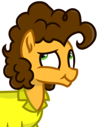 Size: 778x1019 | Tagged: safe, artist:rainbow eevee, cheese sandwich, pony, g4, clothes, looking away, male, shirt, simple background, smiling, solo, something fishy, transparent background