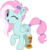 Size: 3000x3200 | Tagged: safe, alternate version, artist:cheezedoodle96, kerfuffle, pegasus, pony, g4, my little pony: rainbow roadtrip, .svg available, amputee, cute, ear piercing, earring, female, fufflebetes, high res, jewelry, mare, missing accessory, one eye closed, piercing, pincushion, prosthetic leg, prosthetic limb, prosthetics, raised hoof, scar, scrunchie, simple background, solo, svg, tail wrap, transparent background, vector, wink