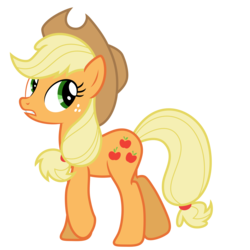 Size: 7000x7000 | Tagged: safe, artist:estories, applejack, earth pony, pony, g4, absurd resolution, female, simple background, solo, transparent background, vector