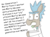 Size: 1539x1140 | Tagged: safe, artist:rainbowbacon, pony rick, pony, g4, grannies gone wild, adult swim, atg 2019, morty smith, newbie artist training grounds, ponified, princess, rick and morty, rick sanchez, solo