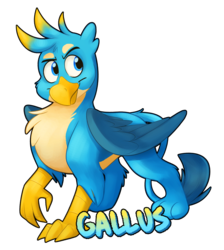 Size: 1280x1427 | Tagged: safe, artist:luximus17, gallus, griffon, g4, cute, gallabetes, male, paws, simple background, solo, transparent background