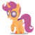 Size: 3000x3000 | Tagged: safe, artist:squipycheetah, scootaloo, changedling, changeling, changepony, hybrid, pegasus, pony, fanfic:undead robot bug crusaders, g4, alternate cutie mark, changedlingified, cute, cutealoo, cutie mark, female, filly, folded wings, happy, high res, looking at you, raised hoof, scootaling, simple background, smiling, solo, species swap, the cmc's cutie marks, transparent background, wings