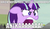 Size: 636x363 | Tagged: safe, edit, edited screencap, editor:undeadponysoldier, screencap, starlight glimmer, pony, unicorn, series:spikebob scalepants, g4, the cutie map, anika, bank robbery, caption, discovery family logo, female, funny, image macro, mare, missing identity, open mouth, quiet, ragelight glimmer, reference, shut up twilight, solo, spongebob squarepants, text, yelling