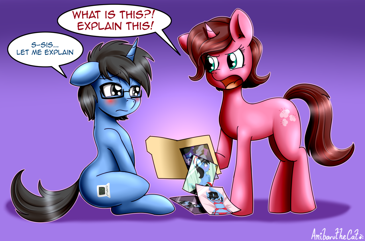 #2104823 - suggestive, artist:anibaruthecat, oc, oc:tinker doo, <b>pony</b>, unico...