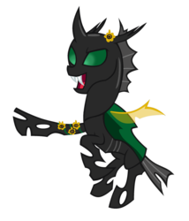 Size: 827x966 | Tagged: safe, artist:star-gaze-pony, oc, oc only, changeling, base used, green changeling, simple background, solo, transparent background