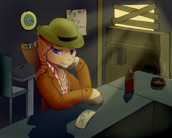 Size: 2000x1600 | Tagged: safe, artist:rayrii, earth pony, pony, crossover, fallout, fallout: new vegas, rose of sharon cassidy, solo