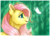 Size: 1214x867 | Tagged: safe, artist:gaelledragons, fluttershy, butterfly, pegasus, pony, g4, cute, female, looking at something, mare, shyabetes, smiling