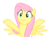 Size: 1213x906 | Tagged: safe, edit, edited screencap, screencap, fluttershy, pegasus, pony, a health of information, g4, my little pony: friendship is magic, background removed, cute, female, shyabetes, simple background, smiling, solo, transparent background