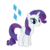 Size: 700x700 | Tagged: safe, rarity, pony, g4, official, cutie mark, female, solo