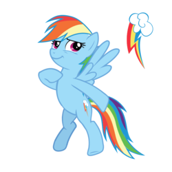Size: 700x700 | Tagged: safe, rainbow dash, pony, g4, official, cutie mark, female, simple background, solo, transparent background, vector, white outline