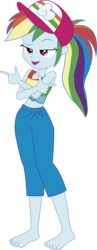 Size: 5012x12976 | Tagged: safe, artist:marcorulezzz, edit, rainbow dash, equestria girls, equestria girls specials, g4, my little pony equestria girls: better together, my little pony equestria girls: spring breakdown, barefoot, clothes, feet, lidded eyes