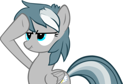 Size: 5492x3787 | Tagged: safe, oc, oc:summer memory, pegasus, pony, female, mare, missing nostrils, salute, vector