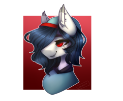 Size: 5500x4500 | Tagged: safe, artist:umiimou, oc, oc only, earth pony, pony, absurd resolution, bust, female, mare, portrait, simple background, solo, transparent background