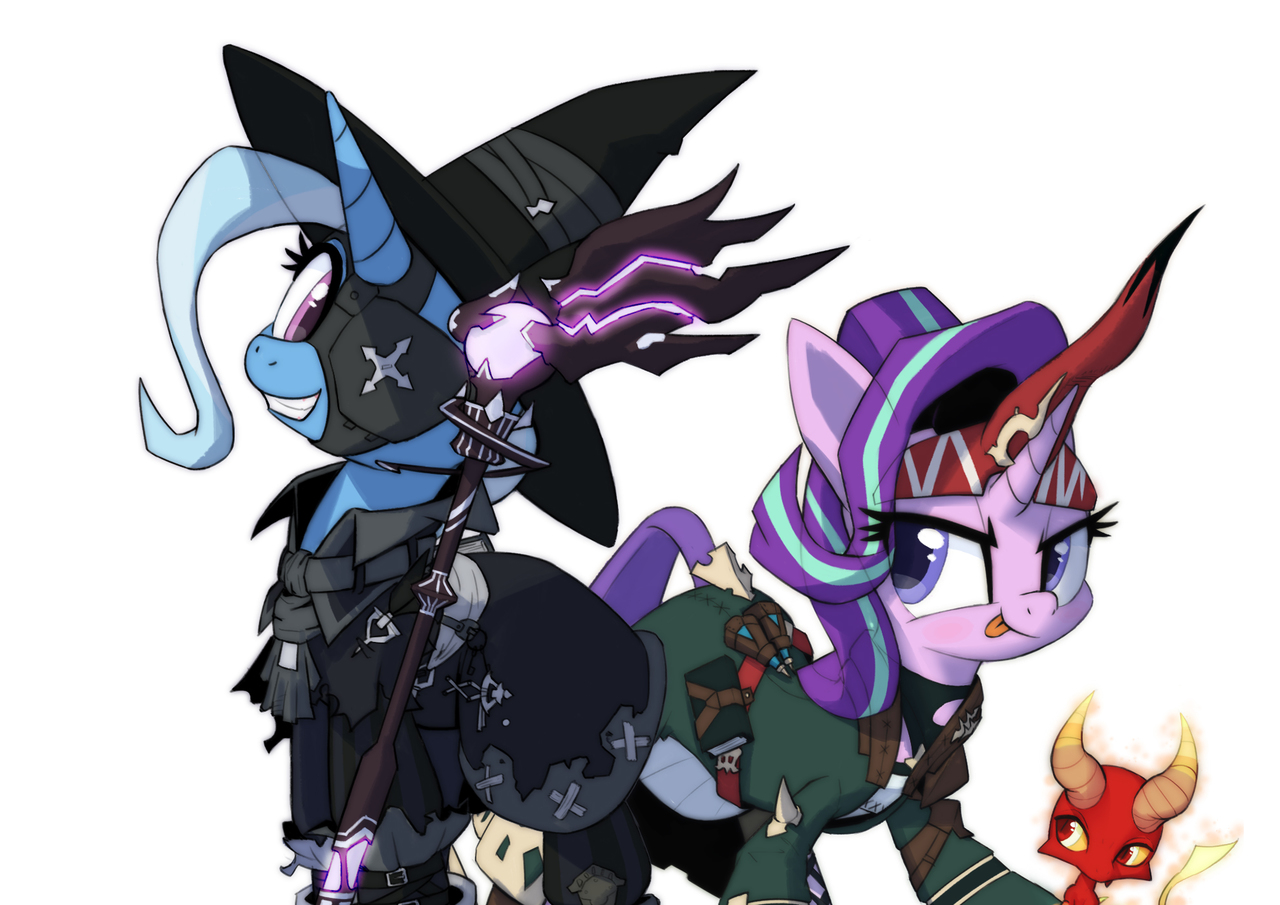 2082854 - safe, alternate version, artist:satv12, starlight glimmer, trixi...
