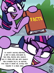 Size: 760x1015 | Tagged: safe, artist:quarium edits, twilight sparkle, alicorn, pony, g4, exploitable meme, fact, flaud, meme, misspelling, shipping, truth, twilight sparkle (alicorn), twilight's fact book