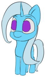 Size: 477x798 | Tagged: safe, artist:snezhok42, trixie, pony, unicorn, g4, atg 2019, colored, flat colors, newbie artist training grounds, simple background, sketch, standing, transparent background