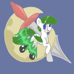 Size: 4000x4000 | Tagged: safe, artist:whiteberry, oc, oc:moon whisper, bat pony, changeling, changeling changing, changeling oc