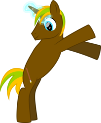 Size: 887x1080 | Tagged: safe, artist:iknowpony, oc, oc only, pony, unicorn, .svg available, magic, magic aura, simple background, smiling, solo, standing, transparent background, vector