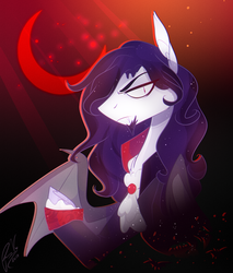 Size: 2064x2427 | Tagged: safe, artist:iheyyasyfox, pony, dracula, high res, male, ponified, solo, stallion