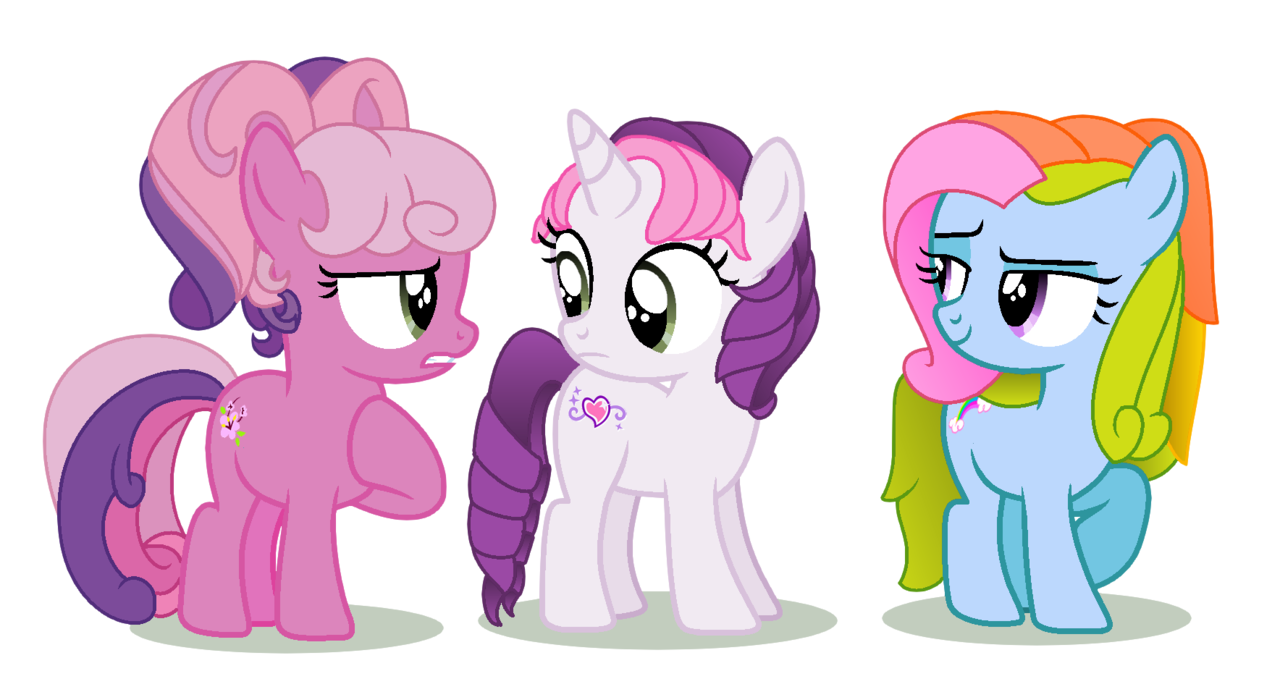 cheerilee (g3), rainbow dash (g3), sweetie belle (g3), earth pony...