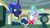 Size: 1920x1080 | Tagged: safe, edit, edited screencap, screencap, princess celestia, princess luna, alicorn, pony, between dark and dawn, g4, alternate hairstyle, bare hooves, clothes, duo, faic, female, hair bun, hawaiian shirt, letter-balance, looking at something, mare, ponytail, post office, royal sisters, shirt, siblings, sisters, tail bun, that pony sure does love the post office